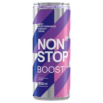 Non Stop Boost Energy Drink 250ml - buy, prices for MegaMarket - photo 1