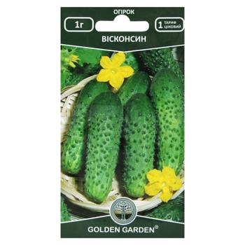 Golden Garden Wisconsin Cucumber Seeds 1g - buy, prices for MegaMarket - photo 1