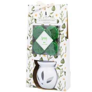 Aroma Di Rogito Aroma Lamp with Wax Set - buy, prices for Auchan - photo 2