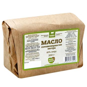 Масло Mother солодковершкове екстра 85% 200г - купити, ціни на MasterZoo - фото 3