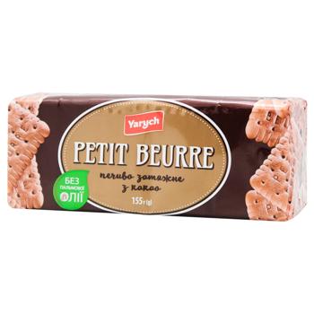 Печиво Yarych Petit Beurre з какао 155г - купити, ціни на NOVUS - фото 2