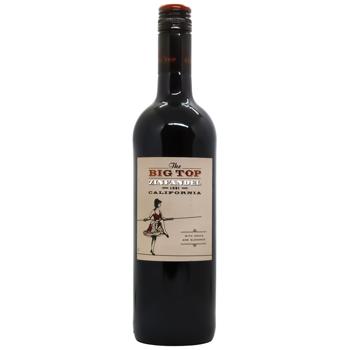 Вино The Big Top Zinfandel красное полусухое 14% 0,75л - заказать