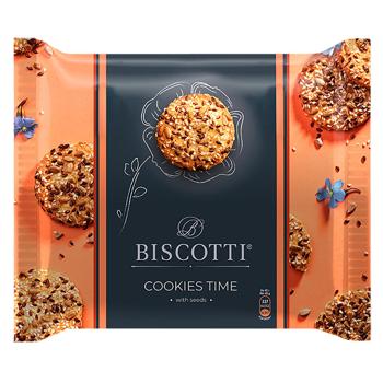 Biscotti Cookies Time Cookies with Seeds 180g - buy, prices for Epicentr FOOD - photo 1