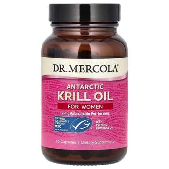 Dr. Mercola Antarctic Krill Oil with Evening Primrose Oil for Women 90 capsules - buy, prices for - photo 1