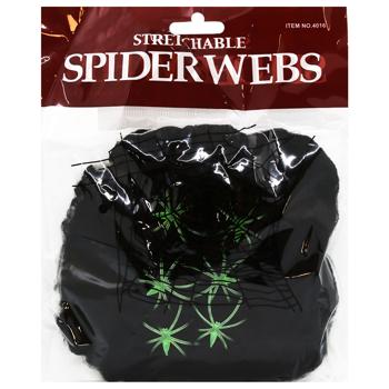 Павутина з павуками чорна 60г - купити, ціни на За Раз - фото 1