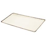 Kutahya Pearl Beige Rectangular Plate 35cm