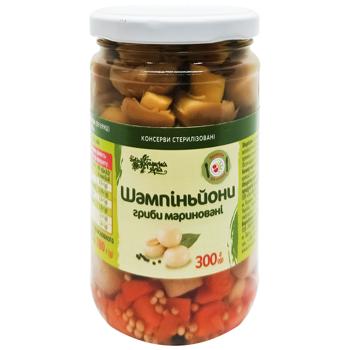 Шампиньоны Українська Зірка 300г - купить, цены на КОСМОС - фото 1