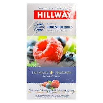 Hillway Forest Berries Black Tea 1.5g*25pcs - buy, prices for EKO Market - photo 2