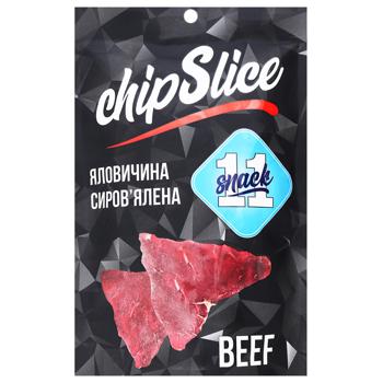 Снеки м`ясні Марка Малицького ChipSlice Beef сиров`ялені 30г - купити, ціни на Cупермаркет "Харків" - фото 2