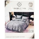 Colorful Home Satin Stripe Bed Set 150*210/160/180*200/50*70 2pcs