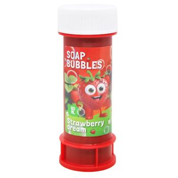 Мильні бульбашки Dodo Полуниця ароматизовані 60мл - купити, ціни на NOVUS - фото 1