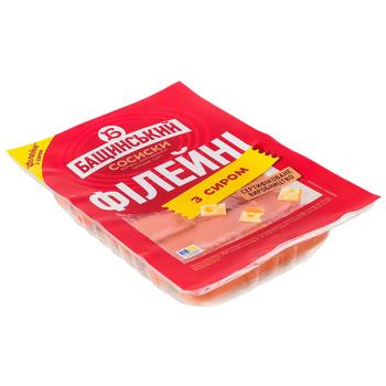 Сосиски Бащинський Філейні з сиром варені перший сорт 270г - купити, ціни на Auchan - фото 2