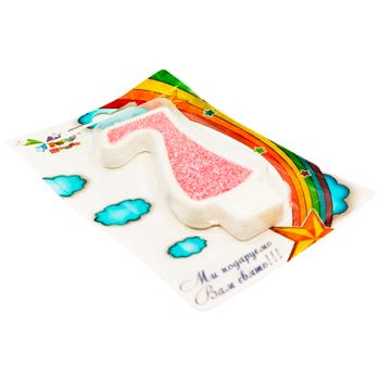 Свічка Party House цифра 7 рожева - купити, ціни на Cупермаркет "Харків" - фото 2