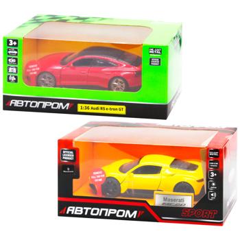 Avtoprom Toy Car 1:36 18x9x8cm in assortment
