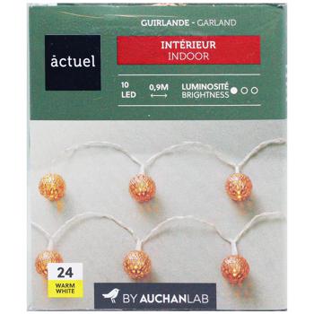 Actuel 10 LED White Garland 1.2m - buy, prices for - photo 2