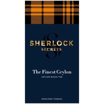 Чай чорний Sherlock Secrets The Finest Ceylon 2г*22шт - купити, ціни на Auchan - фото 2