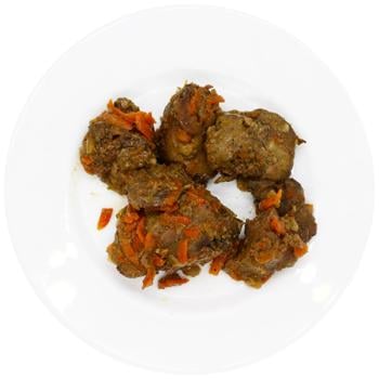 Печінка куряча Auchan з цибулею та морквою - купити, ціни на - фото 2