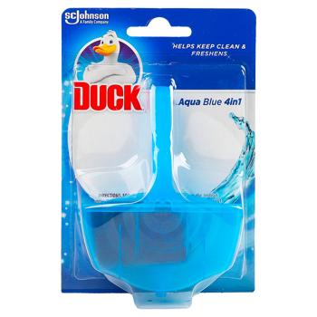 Очиститель для унитаза Duck Aqua Blue подвесной 40г