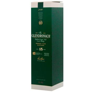 Виски Glendronach 15 лет 46% 0,7л - купить, цены на WINETIME - фото 2