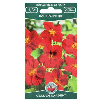 Golden Garden Empress Nasturtium Flower Seeds 1.5g - buy, prices for MegaMarket - photo 1