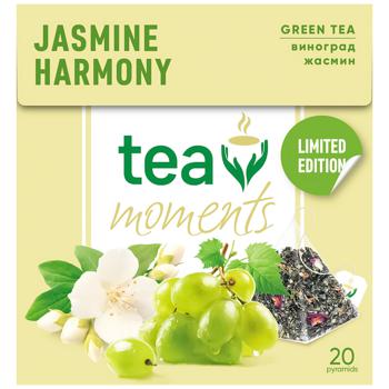 Moments Jasmine Harmony Grape Jasmine Green Tea 1.7g*20pcs - buy, prices for Auchan - photo 2