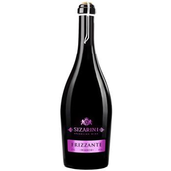 Вино игристое Sizarini Frizzante белое полусладкое 8% 0,75л