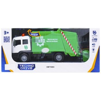 Techno Drive Garbage Truck Car Model - buy, prices for COSMOS - photo 2