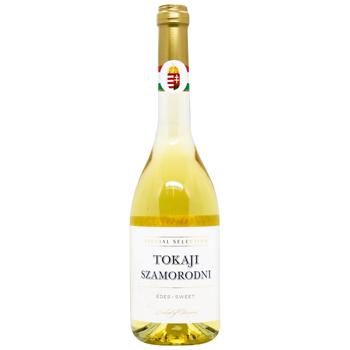 Вино Tokaji Szamorodni Edes біле напівсолодке 12% 0,5л