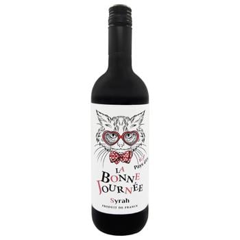 La Bonne Journee Syrah IGP Pays d'Oc red dry Wine 14.5% 0.75l