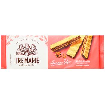 Tre Marie Chocolate-Hazelnut Cream Filled Waffles 140g - buy, prices for WINETIME - photo 1