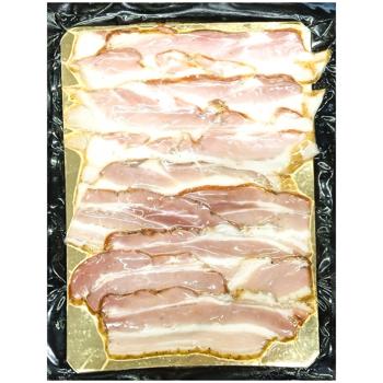 Dymni Tradytsii Sliced Hot Smoked Pork Bacon 120g - buy, prices for WINETIME - photo 1