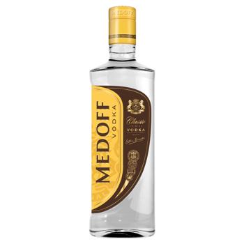 Medoff Classic Premium Vodka 40% 0.35l - buy, prices for MegaMarket - photo 1