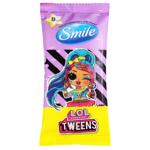 Серветки вологі Smile Ліцензійні герої MGA 8шт