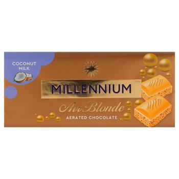 Millennium Air Blonde Coconut Milk White Chocolate 85g