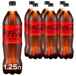 Напій газований Coca-Cola Zero Sugar 1,25л