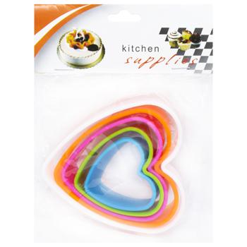 Heart Baking Form 5pcs - buy, prices for - photo 3