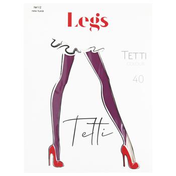 Колготки Legs Tetti Colour Fuxia женские 1/2р 40ден - купить, цены на ULTRAMARKET - фото 1