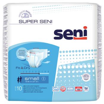 Diapers Seni for adults small 10pcs 1500g Poland - buy, prices for NOVUS - photo 1