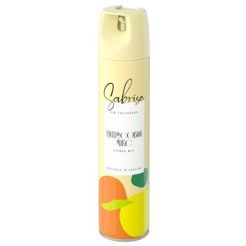 Sabrise Citrus Mix Aerosol Air Freshener 300ml - buy, prices for NOVUS - photo 1