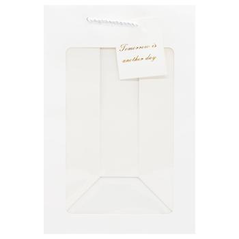 Paper Bag with Transparent Window 20*16*30cm - buy, prices for Za Raz - photo 5