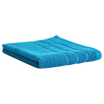 Auchan Teal Towel 400g/m² 50х90cm - buy, prices for - photo 2