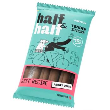 Half&Half Tender Sticks Sticks with Beef Dog Snack 100g - buy, prices for MasterZoo - photo 5