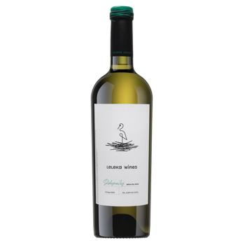 Leleka Wines Sukholymans`kyi White Dry Wine 11.8% 0.75l - buy, prices for NOVUS - photo 1