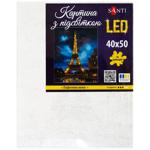 Картина за номерами Santi LED з підсвіткою 40х50см