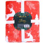 Biltex Holly Jolly Blanket 200x220cm