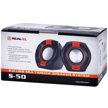 Real-El Multimedia Speaker System S-50 - buy, prices for Auchan - photo 1