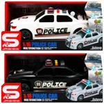 Іграшка CARS S Поліцейська машина 1:16 (інерція, звук, світло, багажник відкривається)