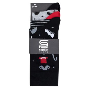 Набор носков Premier Socks Джентльменские мужские классические р.29 3 пары - купить, цены на NOVUS - фото 1