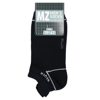 Шкарпетки чоловічі MZ 2 смужки короткі р.39-42 синій/червоний - купити, ціни на NOVUS - фото 3