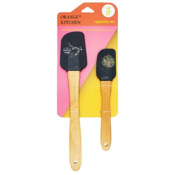 Multicolored Cooking Spatula 2pcs CAM-SPA201-230-16931 - buy, prices for Tavria V - photo 1